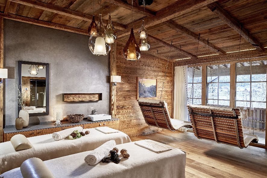 Relais Chateaux Hotel Jagdhof Neustift Stubaital Spa CHALET private spa 30