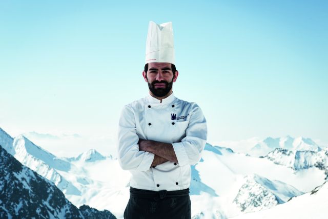 Stubaier Gletscher Kuechenchef David Kostner