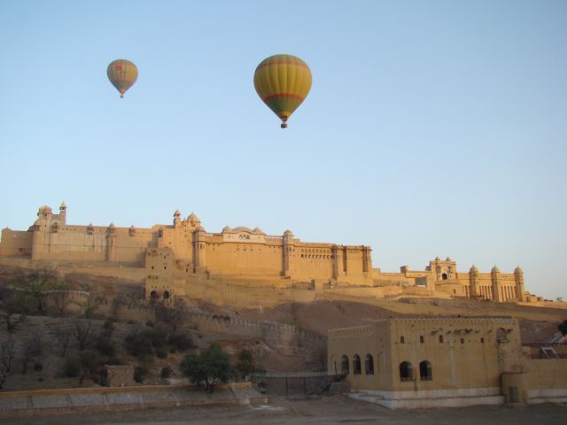 Tischler Reisen Indien Ballonfahren 5INJAIH17 Skywaltz1