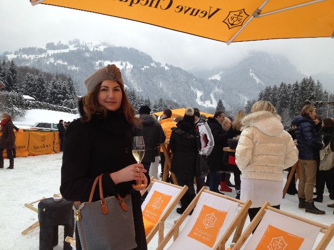 Veuve Clicquot in the snow Joerg Hohenfeld Jan2013 03 Andrea Gerum