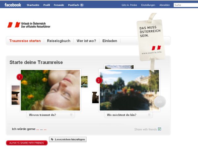 Austria TripsbyTips Facebook screenshot