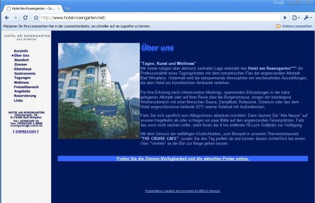 Quality Rosengarten Wimpfen screenshot