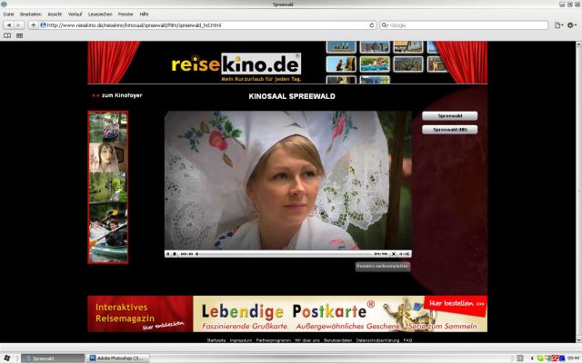 Reisekino Kinosaal Spreewald