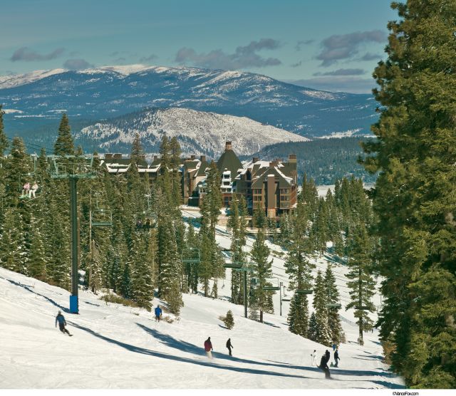 Ritz Carlton tahoe skiing