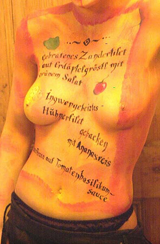 Lebende Speisekarte