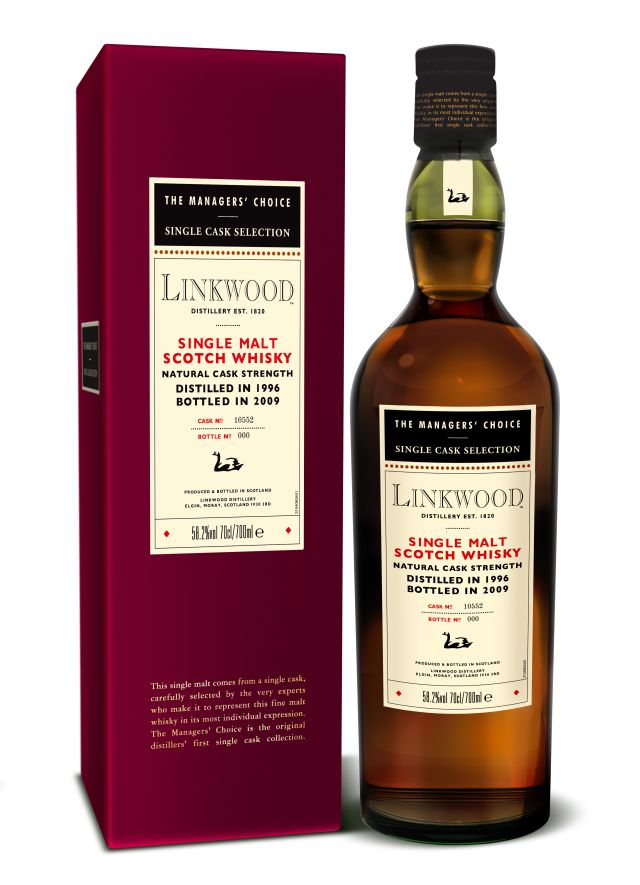 The Managers' Choice diageo classic malts selection Linkwood