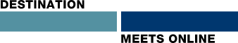 destination meets online logo