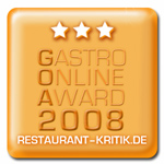 Gastro Online Award (GOA 2008): Gesucht wird die beste Website eines deutschen Restaurants 3 Gastro Online Award
