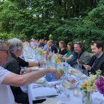 Tafeln im Weinviertel im Englischen Garten