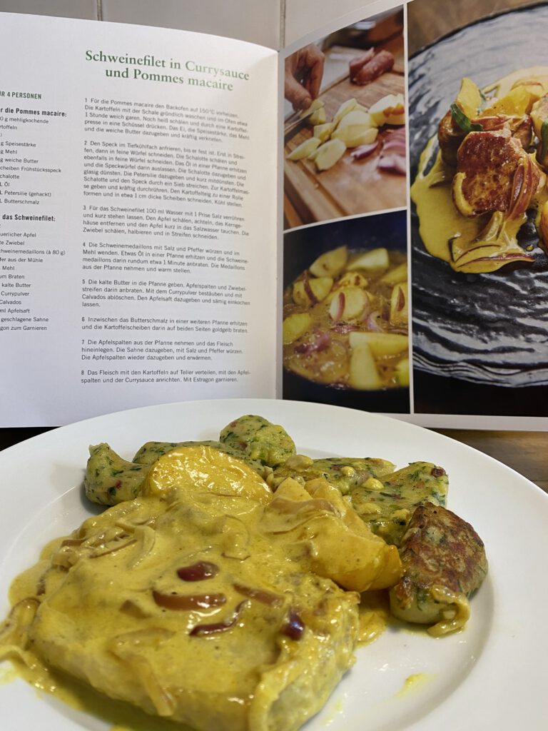 Hans Jörg Bachmeier: Heimat schmeckt am besten – Schweinefilet in Currysauce und Pommes Macaire 8 Hans Jörg Bachmeier: Heimat schmeckt am besten – Schweinefilet in Currysauce und Pommes Macaire 2