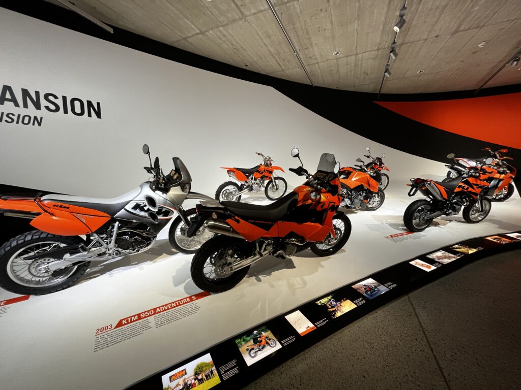 Entdeckerviertel KTM Mattighofen KTM-Motohall
