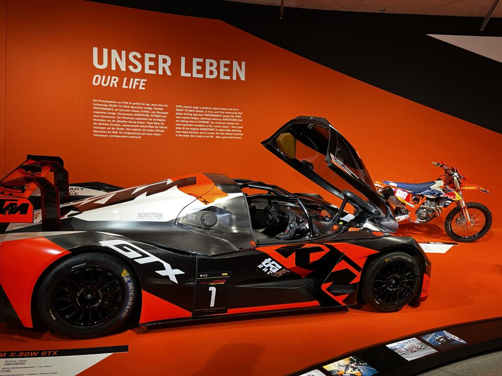 Entdeckerviertel KTM Mattighofen KTM-Motohall