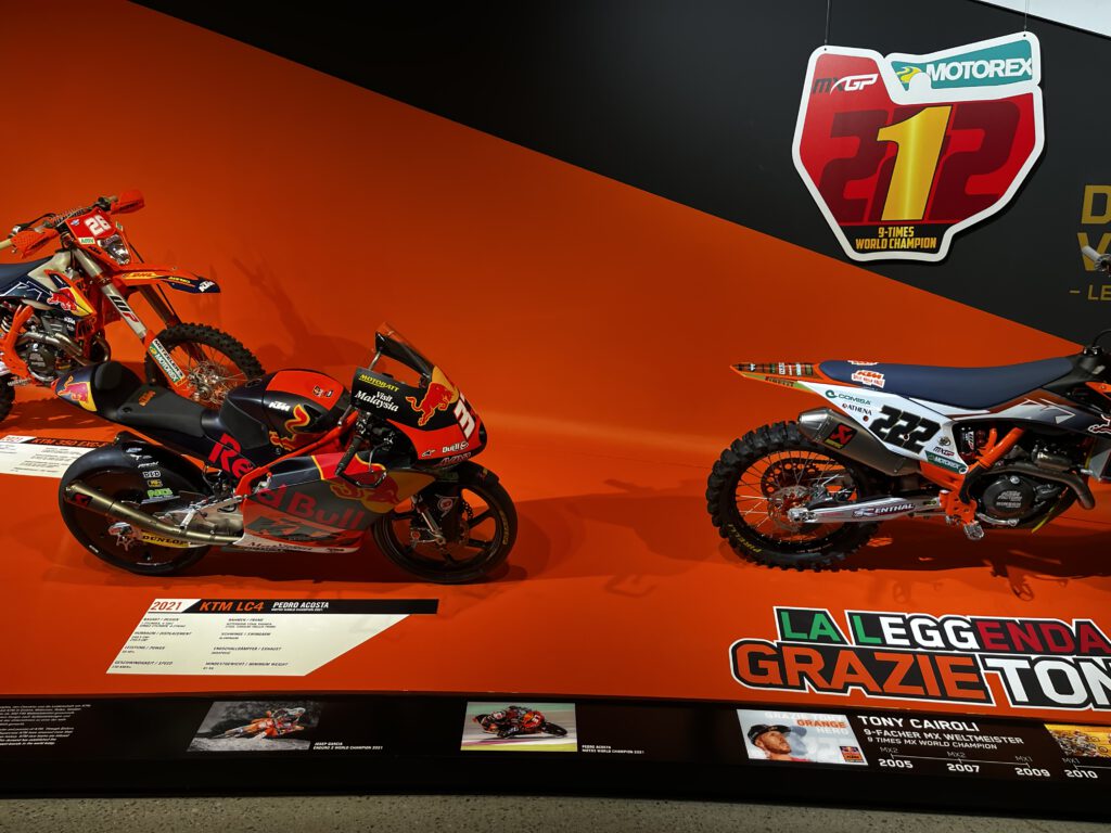 Entdeckerviertel KTM Mattighofen KTM-Motohall