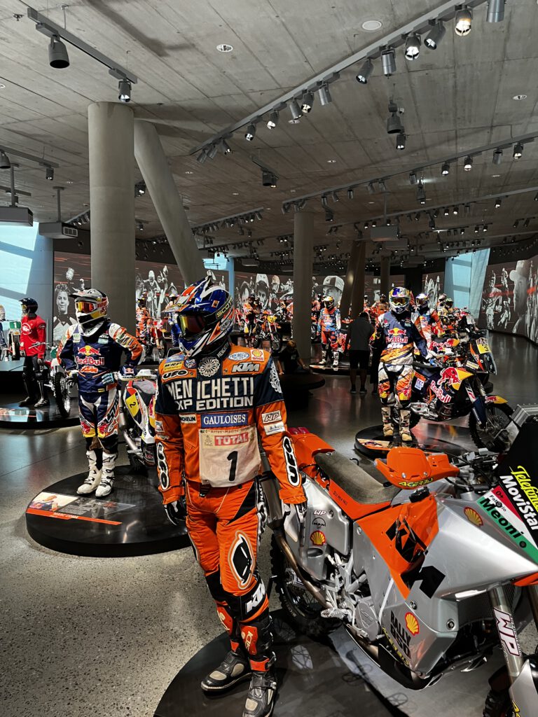 Entdeckerviertel KTM Mattighofen KTM-Motohall