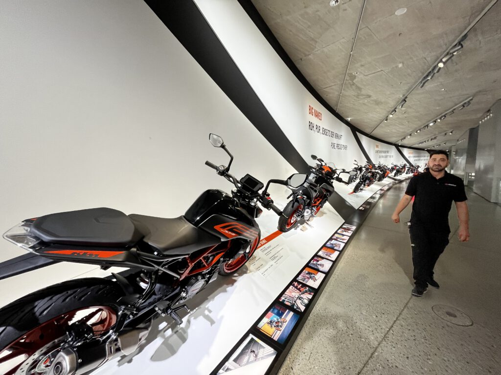 Entdeckerviertel KTM Mattighofen KTM-Motohall
