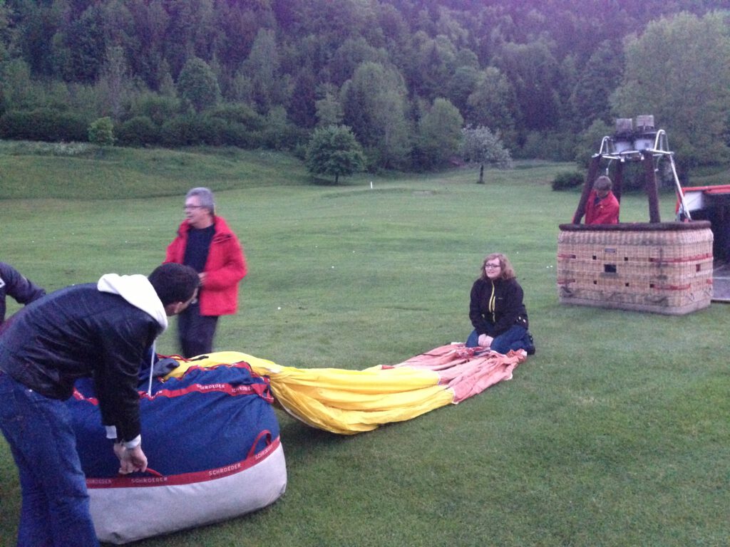 Ballonfahrt im Kaiserwinkl