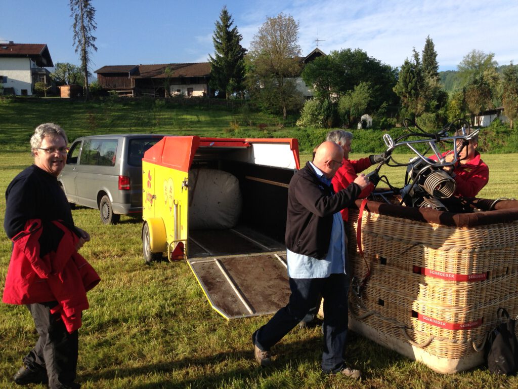 Ballonfahrt im Kaiserwinkl