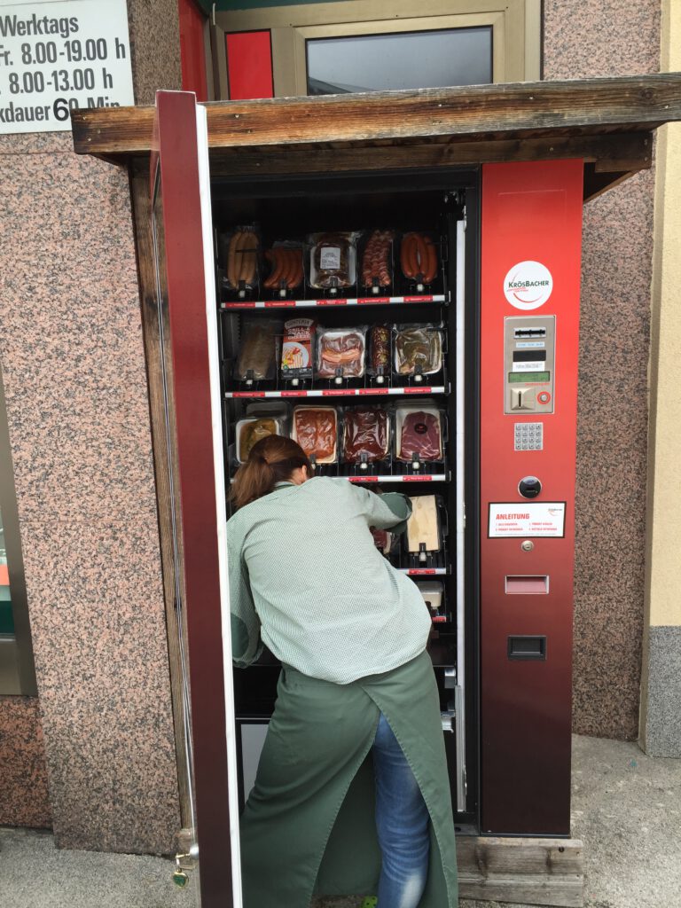 Metzgerei Krösbacher Fulpmes Automatenrestaurant