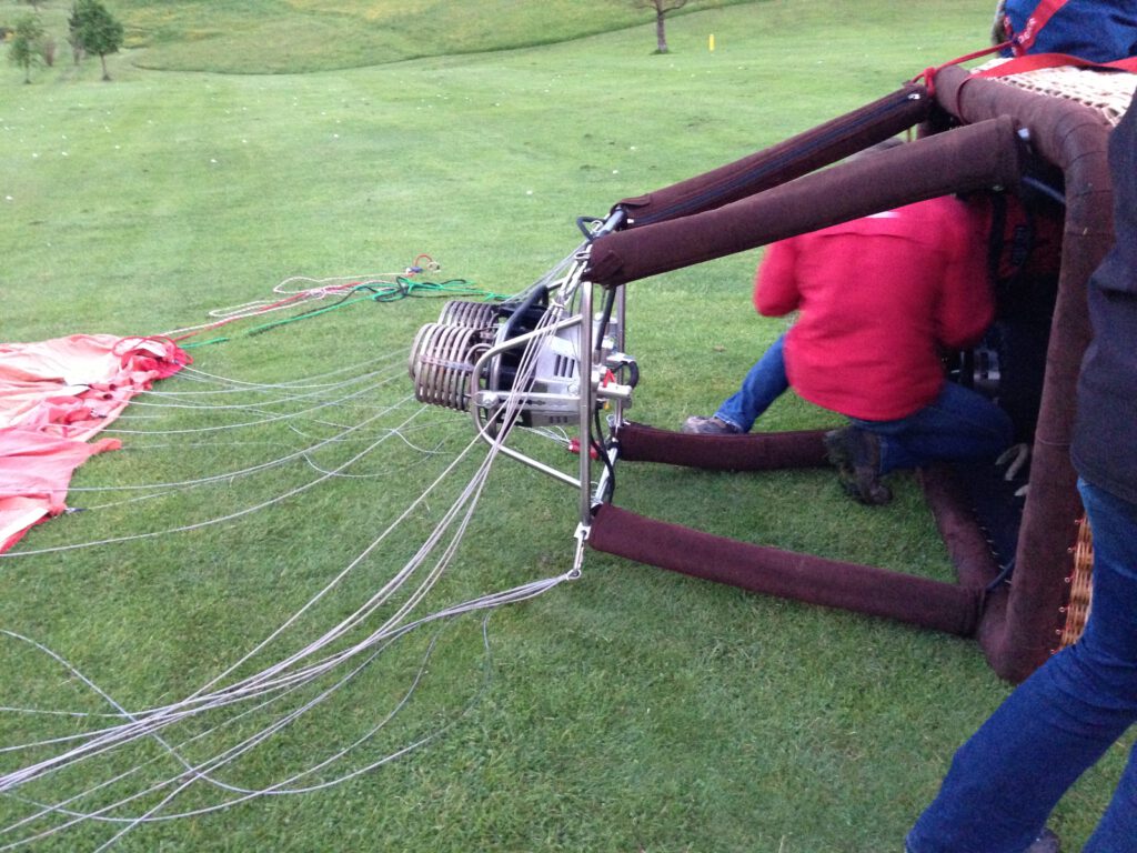 Ballonfahrt im Kaiserwinkl