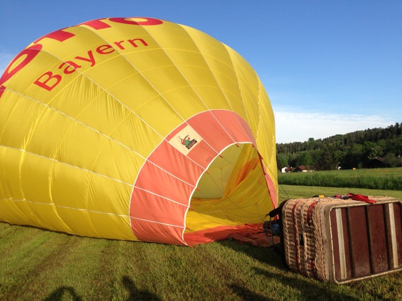 Ballonfahrt im Kaiserwinkl