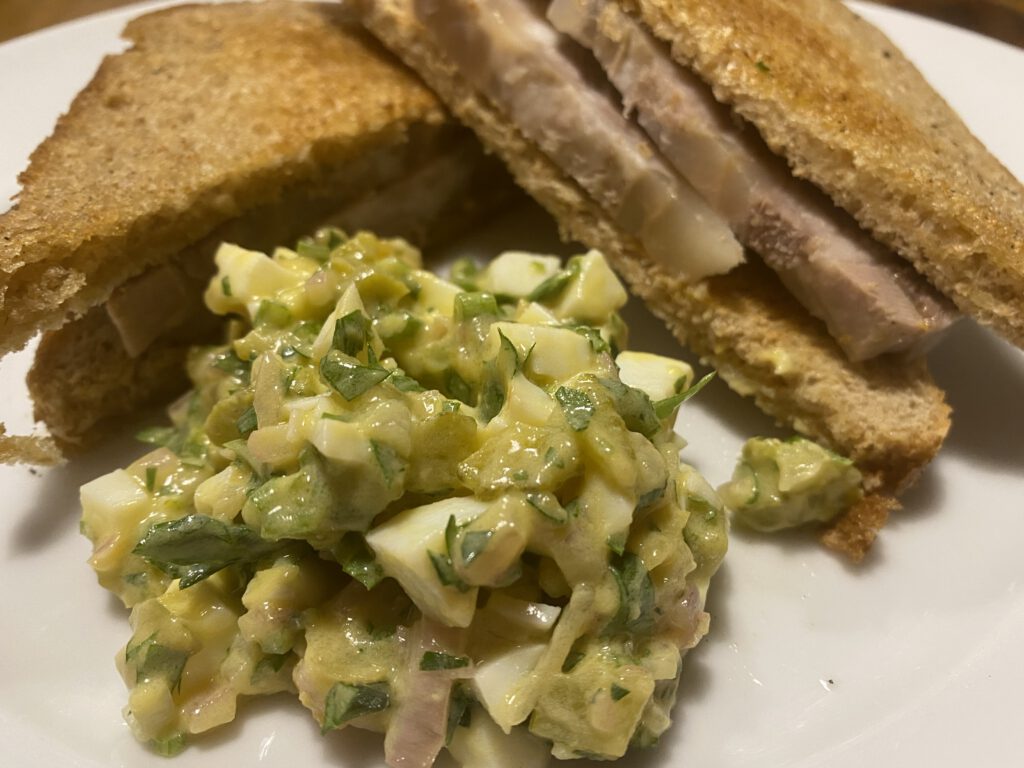 Kalbskopf mit Sauce Gribiche