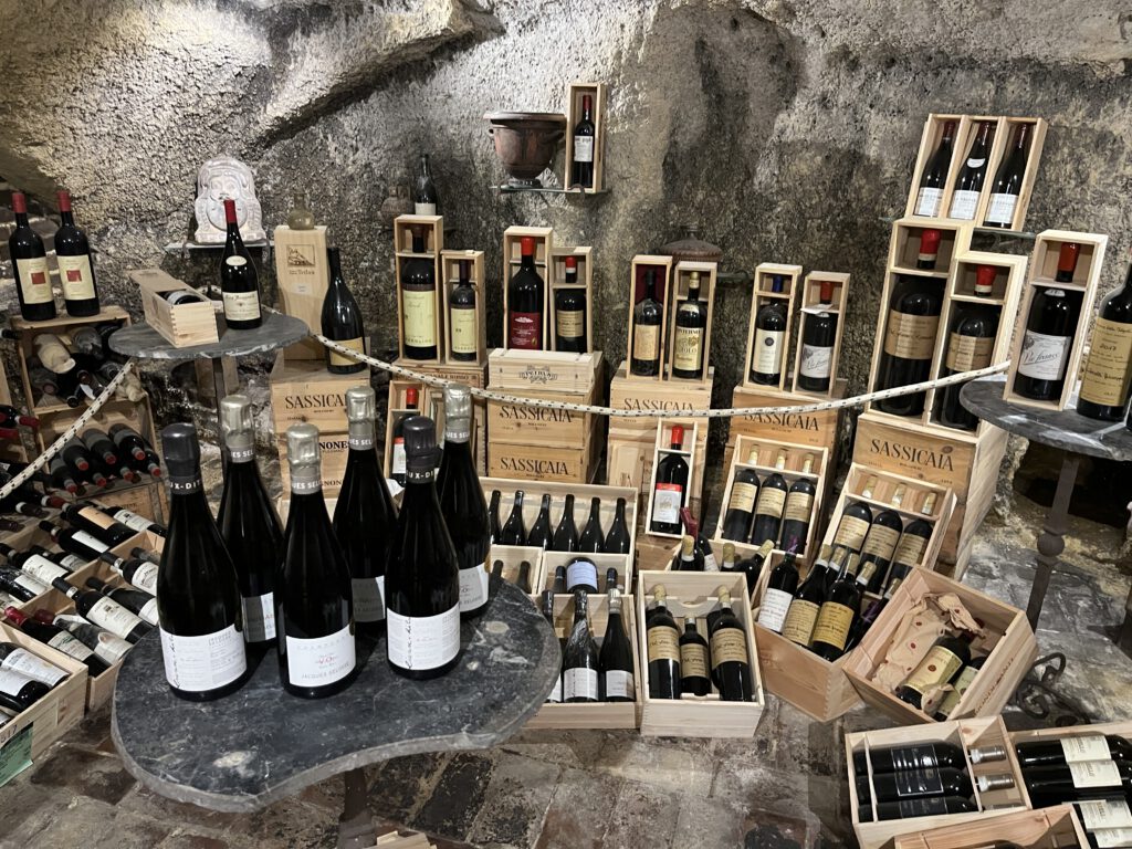 Wein richtig servieren - Weinkeller