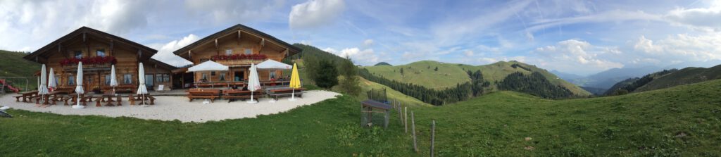 Idylle pur: Die Burgerhütt'n bei Rettenschöß, Wildschönau. 