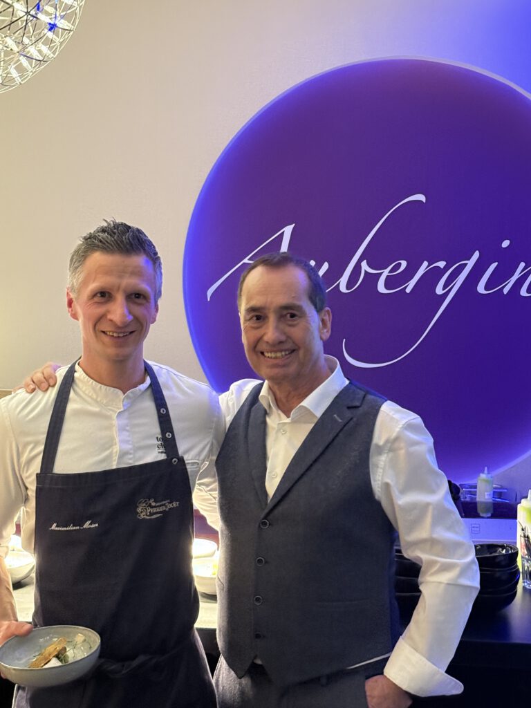 Gourmet-Gala im Hotel Vier Jahreszeiten Starnberg: Wenn zwölf Spitzenköche den Starnberger See zum Hotspot der Gourmetszene machen 7 Maximilian Moser, Armin Langer, Aubergine Starnberg, Gourmet-Gala Starnberg
