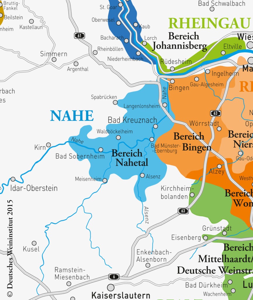 Weinanbaugebiete in Deutschland, Nahe, (c) Deutsches Weininstitut