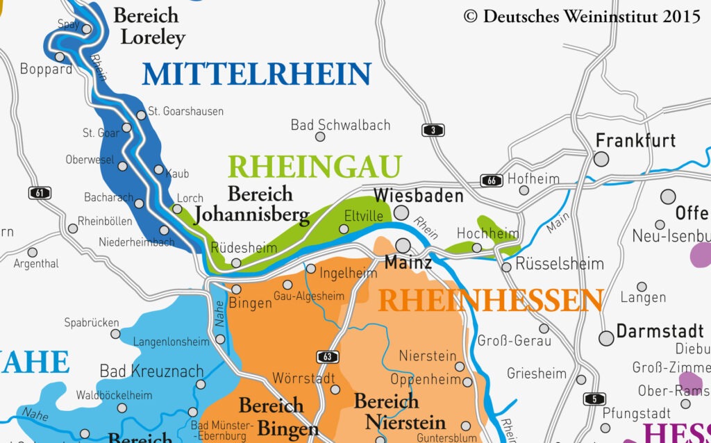 Weinanbaugebiete in Deutschland, Rheingau, (c) Deutsches Weininstitut