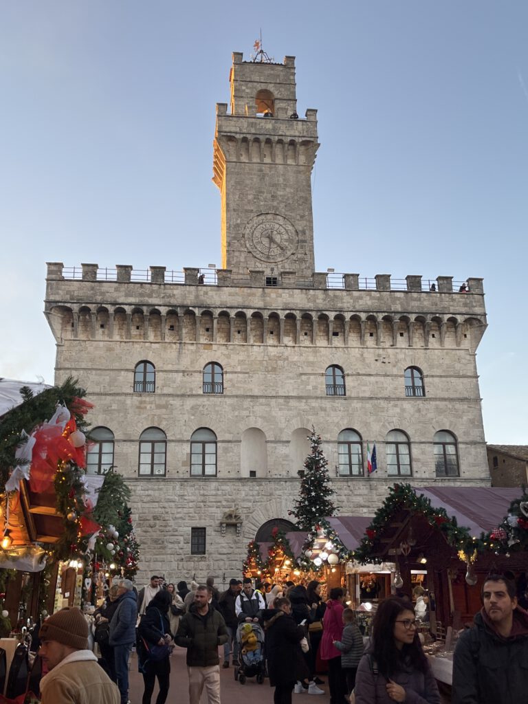 Montepulciano in der Toskana