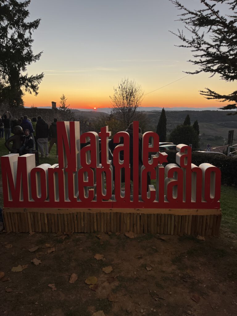 Montepulciano in der Toskana