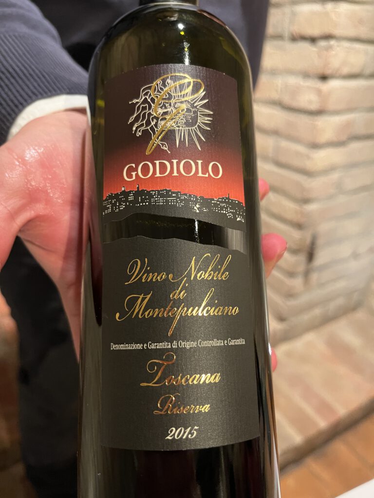 Montepulciano in der Toskana