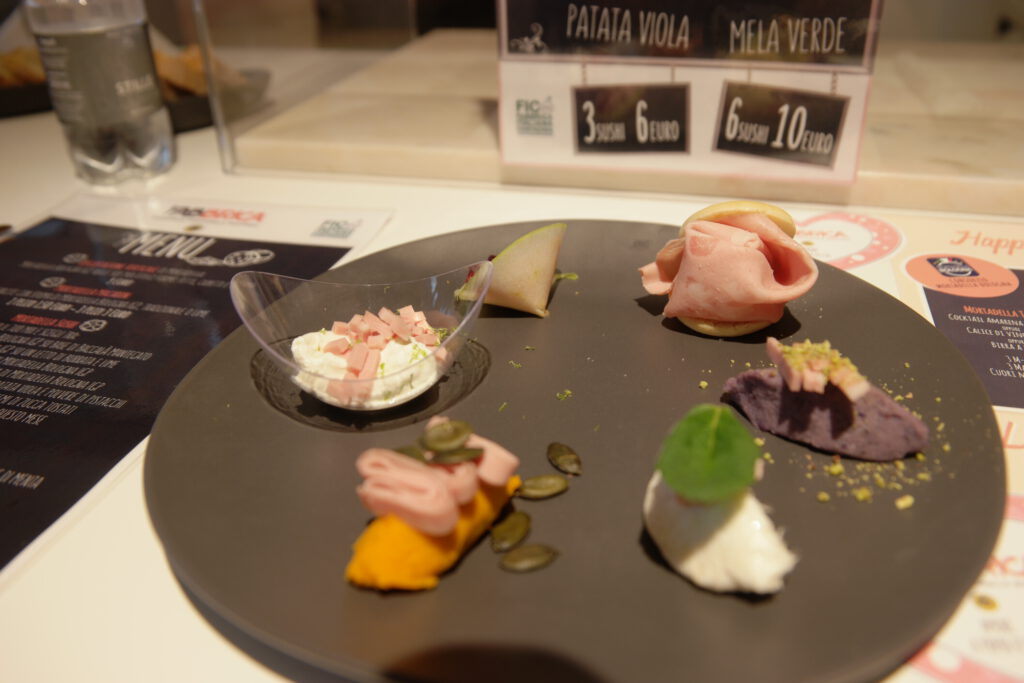 Echte Mortadella Bologna: Das Geheimnis der Riesenwurst und warum sie eine Dusche braucht 15 Mortadella Bologna M-Sushi
