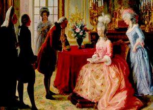 Marie Antoinette die erste Botschaferin von Piper-Heidsieck