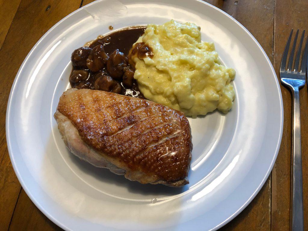 Entenbrust mit Portwein-Maronen und Kartoffelstampf, Maritavora No. 2 Grande Reserva Douro DOC 8