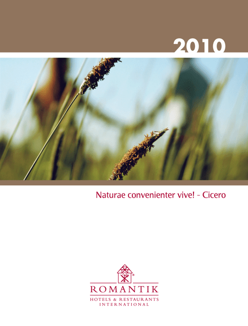 Romantik Hotel & Restaurant Guide 2010