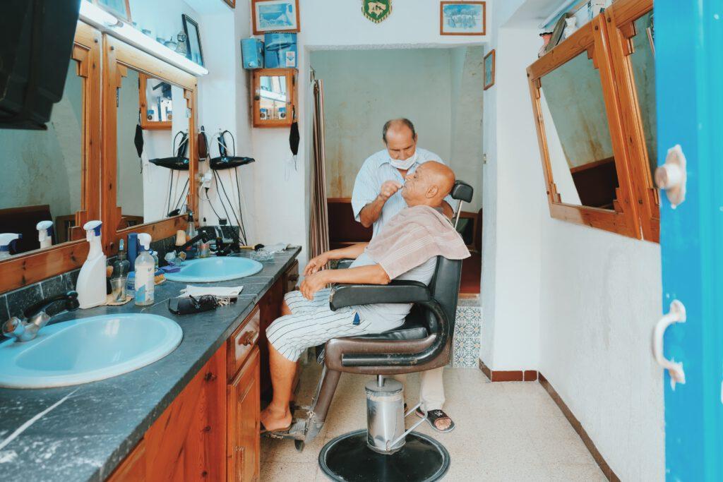 Barbier in Houmt Souk Djerba Tunesien
