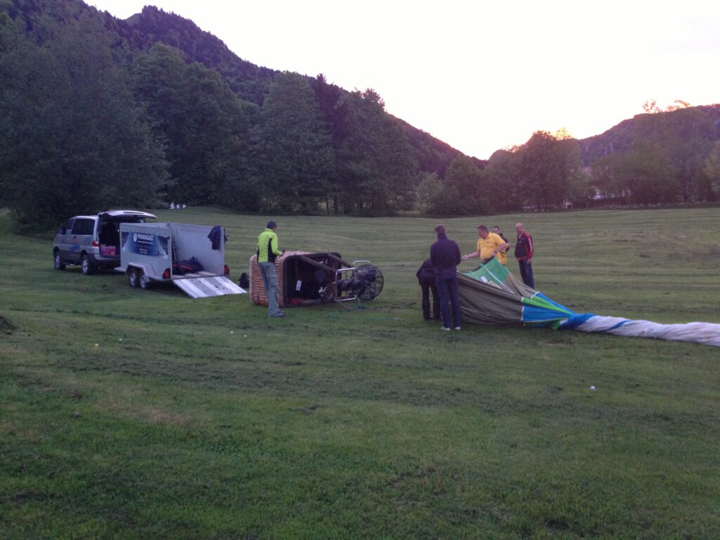 Ballonfahrt im Kaiserwinkl